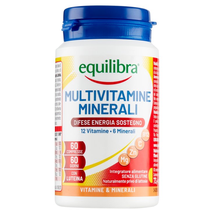 Multivitamine Minerali Difese Energia Sostegno Equilibra 60 Compresse