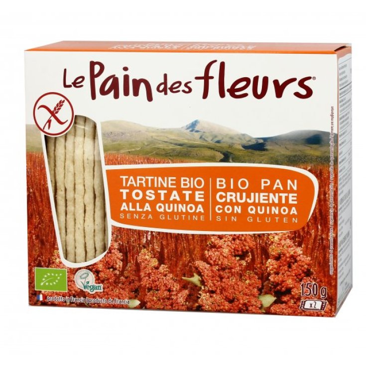 Tartine Bio Tostate Alla Quinoa Les Pains Des Fleurs 150g