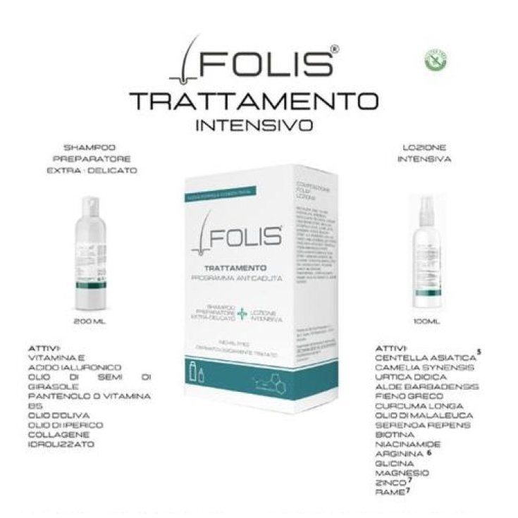 FOLIS® TRATTAMENTO - 1 LOZIONE 100ml + 1 SHAMPOO 200ml