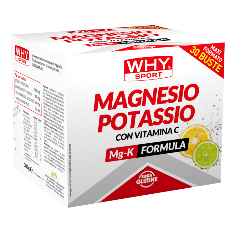 Magnesio Potassio Con Vitamina C Why Sport 30 Bustine