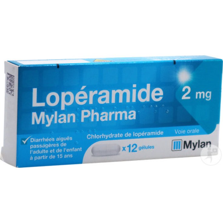 Loperamide 2mg Mylan Pharma 12 Gellule