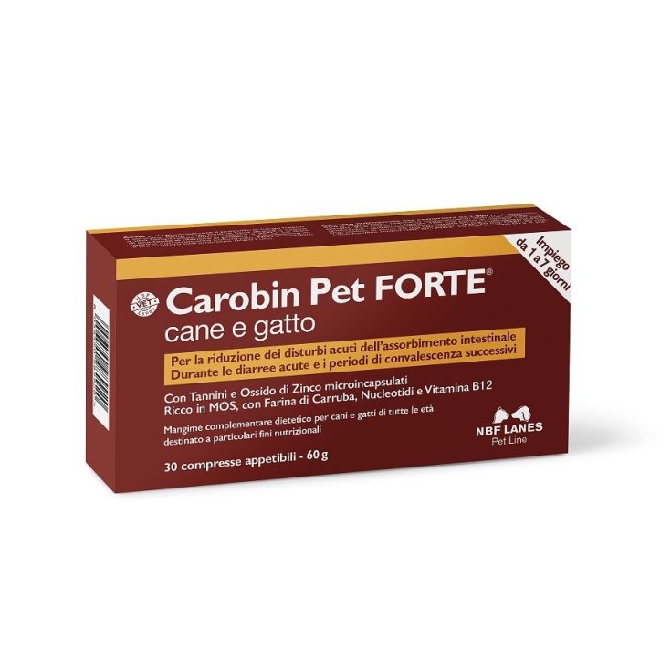 Carobin Pet FORTE NBF LANES 30 Compresse