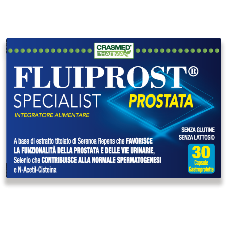 Fluiprost® Specialist Prostata Crasmed Pharma 30 Capsule Gastroprotette