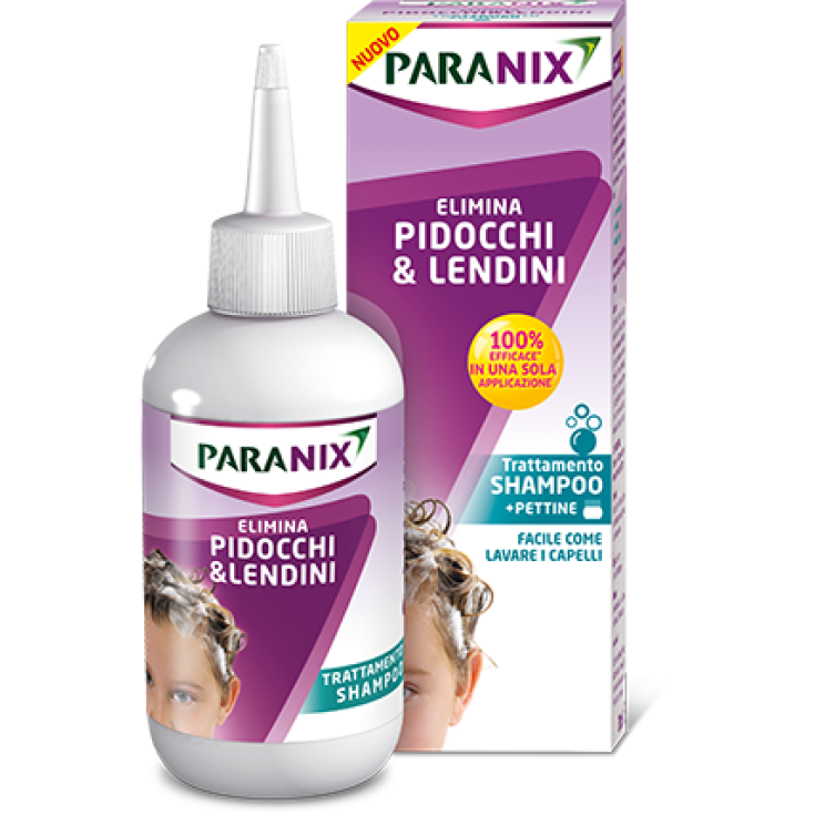 Shampoo Trattamento Paranix 200ml + Pettine