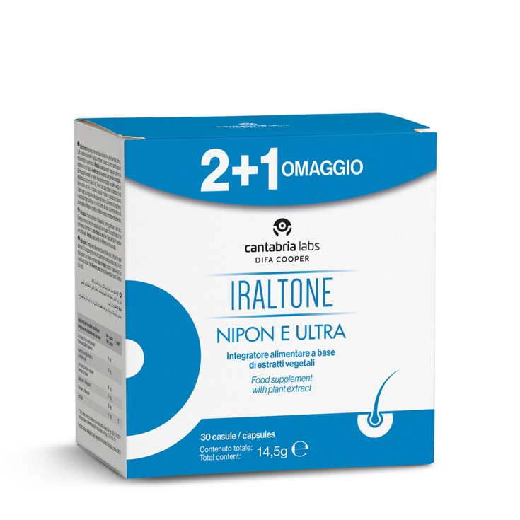 IRALTONE NIPON E ULTRA Cantabria Labs TRIO 3x30 Capsule