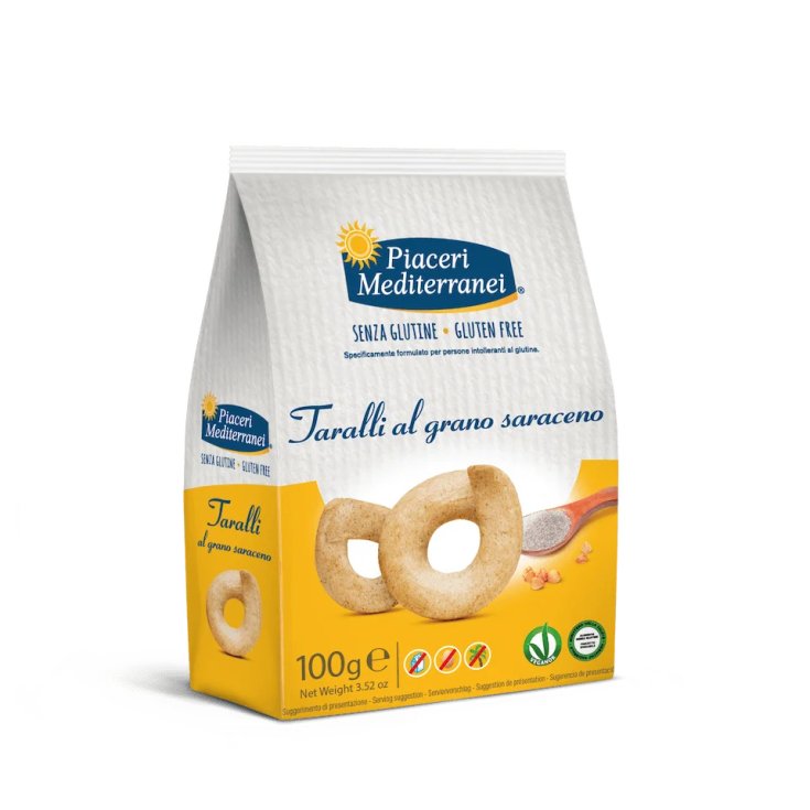 Taralli Al Grano Saraceno Piaceri Mediterranei® 100g