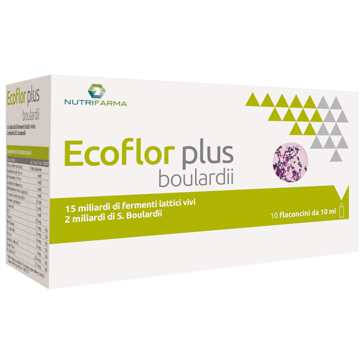 Ecoflor Plus Boulardii Nutrifarma 10x10ml