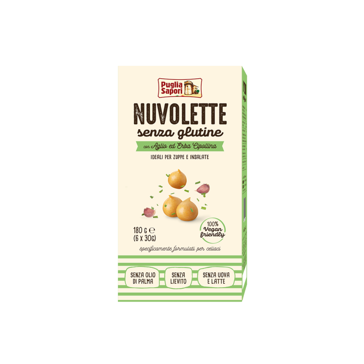 Nuvolette Con Aglio Ed Erba Cipollina Puglia Sapori 180g