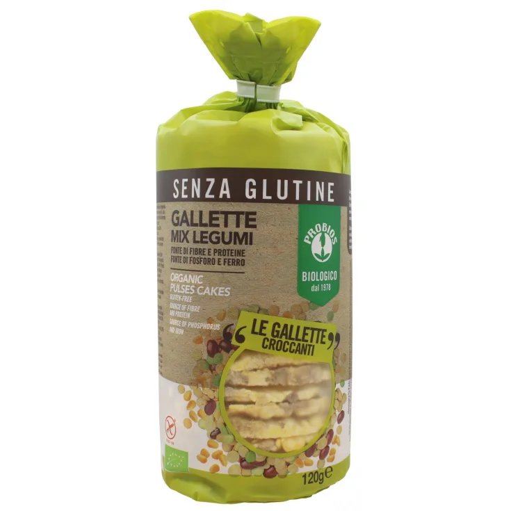 Gallette Mix Di Legumi Probios 120g