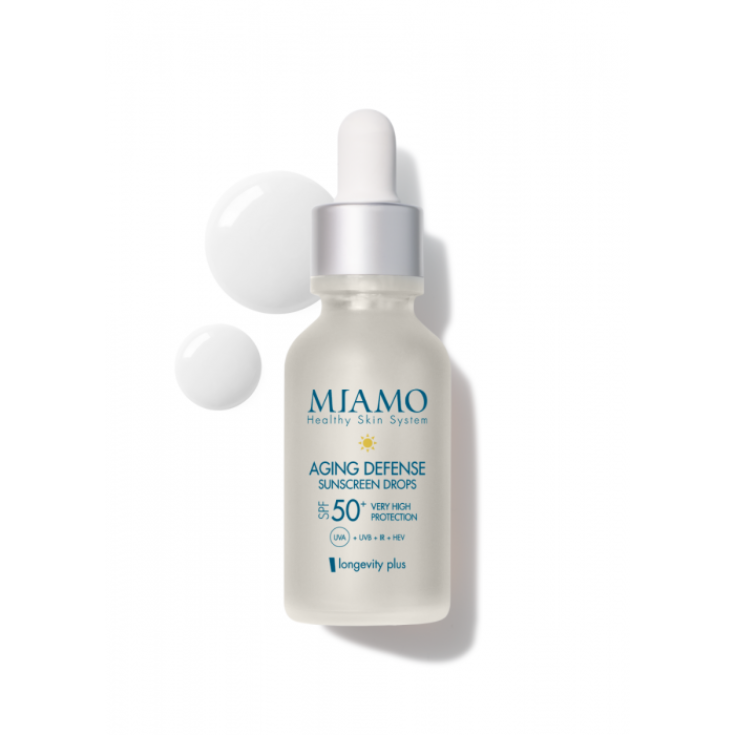 Aging Defense Sunscreen Drops Spf50+ Miamo 30ml