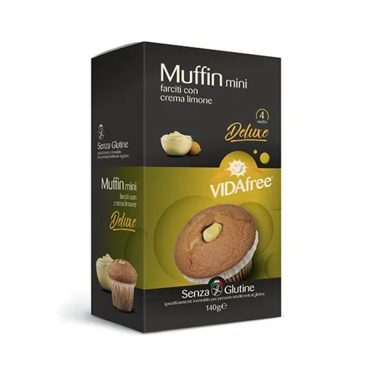 Muffin Mini Crema Al Limone Vidafree® 140g