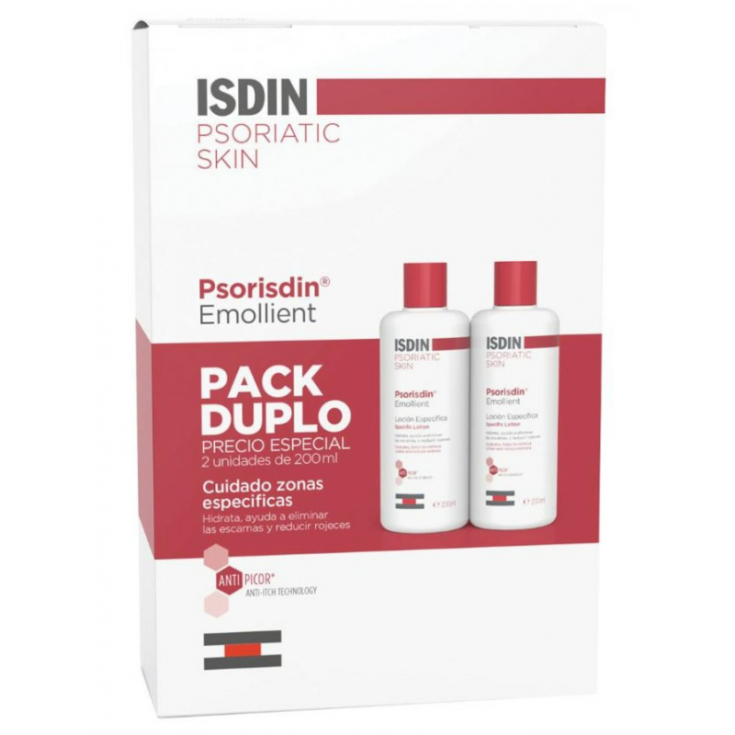 Psoridin® Emollient ISDIN Pacco Doppio 2x200ml