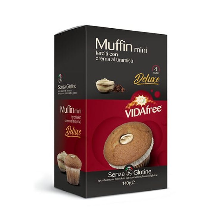 Muffin Mini Crema Al Tiramisù Vidafree 140g