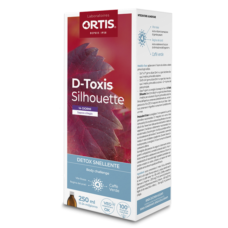 D-Toxis Silhouette Laboratoires Ortis® 250ml