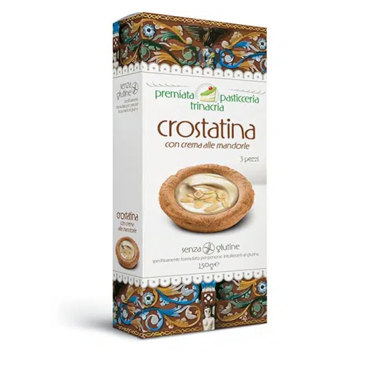 Crostatina Con Crema Alle Mandorle Premiata Pasticceria Trinacria 150g