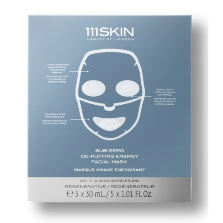 Sub-Zero De-Puffing Energy Facial Mask 111Skin 5x30ml