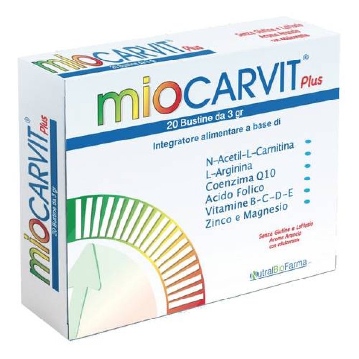 MIOCARVIT® PLUS NUTRALBIOFARMA 20 BUSTINE