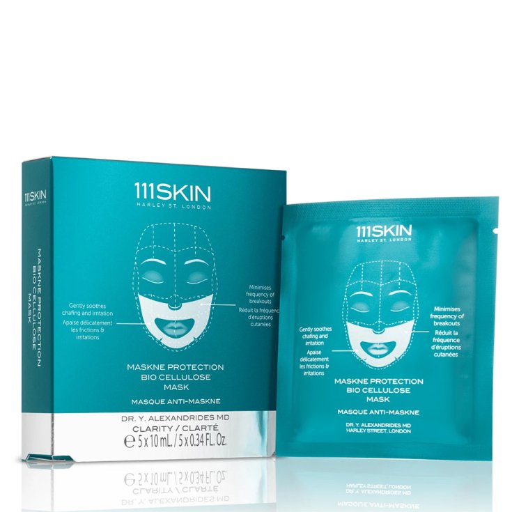 Maskne Protection Bio Cellulose Mask 111Skin 5x10ml 