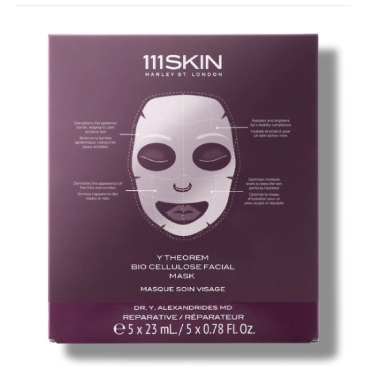 Y Theorem Bio Cellulose Facial Mask 111Skin 5x23ml