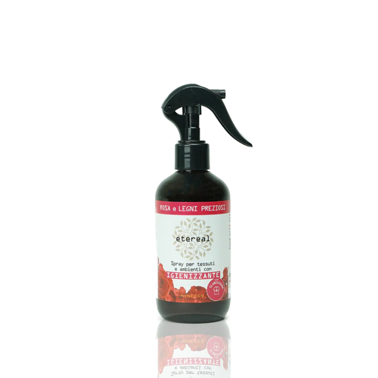 Rosa e Legni Preziosi Profumo Spray per Ambienti con Igienizzante Etereal 250ml