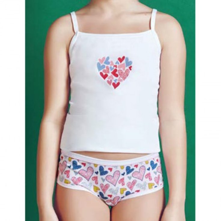 Coordinato Intimo Bambina Jadea Fantasia Baby Distribution 1 Set Da 2 Pezzi