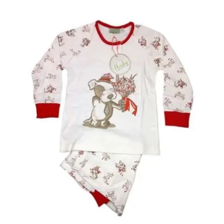Pigiama con Maglietta e Pantalone in Cotone 1 Pezzo