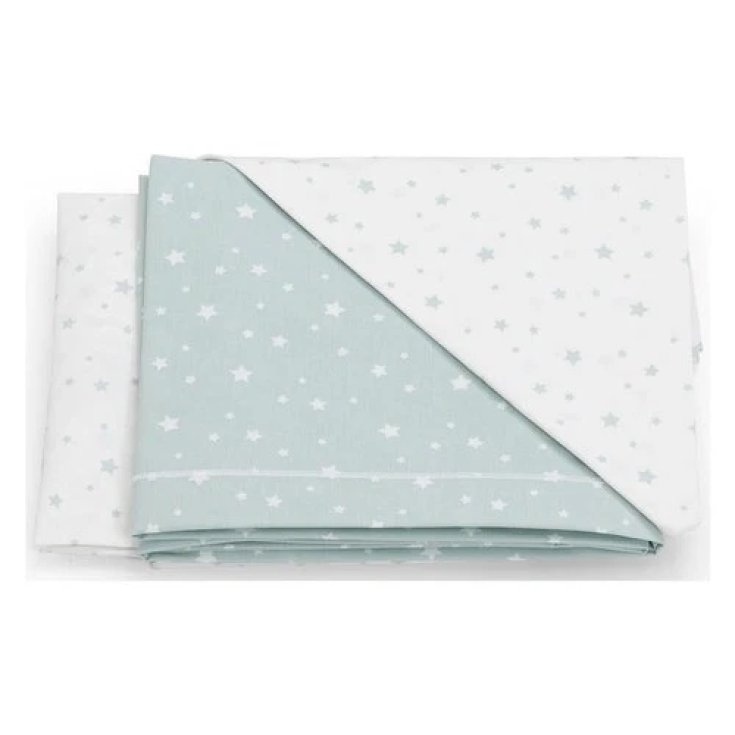 Completo Lenzuola Per Lettino Baby Distribution Parure 3 Pezzi