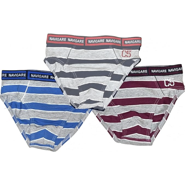 Tris Slip Mutandina Bimbo Navigare 3 Pezzi