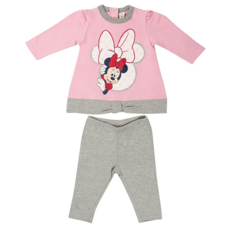 Completo 9 mesi Disney Minnie Ellepi 2 Pezzi