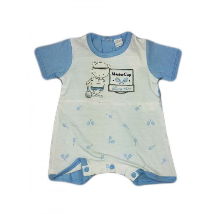 Ellepi Pagliaccetto Bianco Cielo 9m Baby Distribution 1 Pezzo