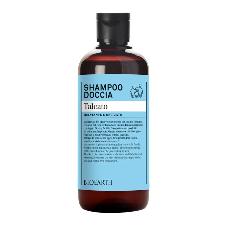 Shampoo Doccia Talcato Bioearth 500ml