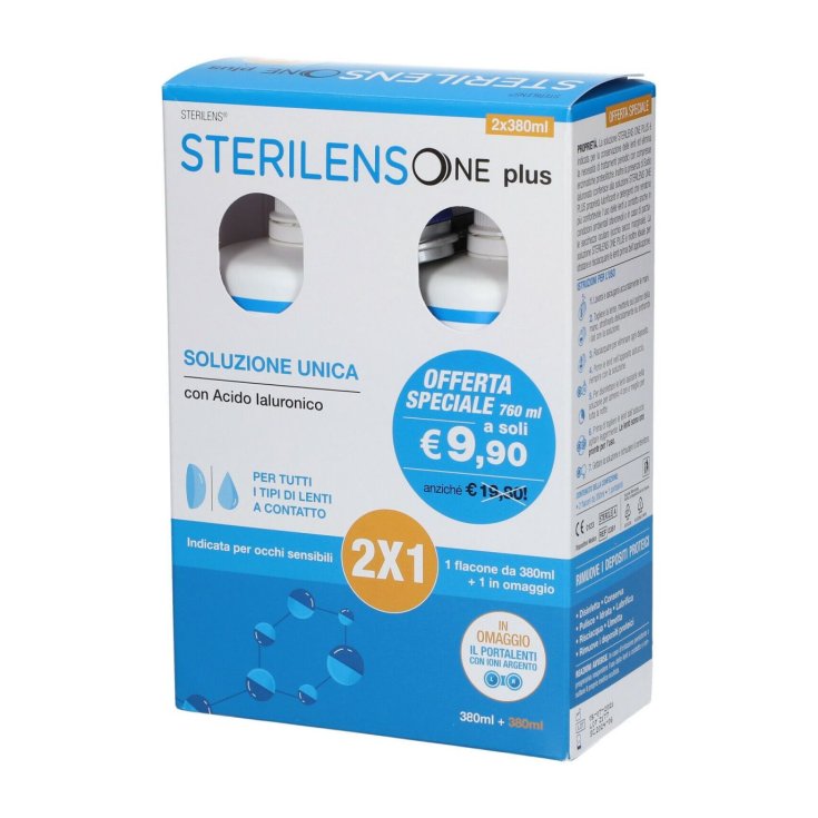 Sterilens One Plus Soluzione Unica Eurospital 2x380ml