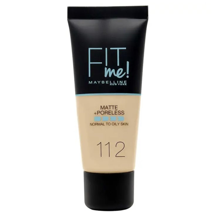 Maybelline New York Fit Me! Fondotinta Opacizzante 112 Soft Beige 30ml