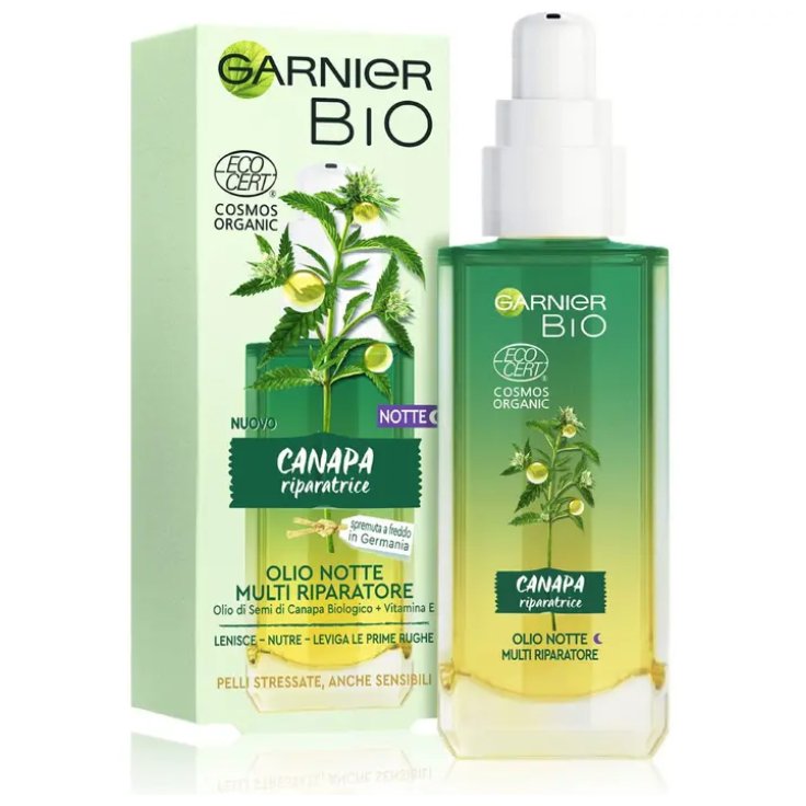 OLIO NOTTE MULTI RIPARATORE CANAPA RIPARATRICE GARNIER 30ml