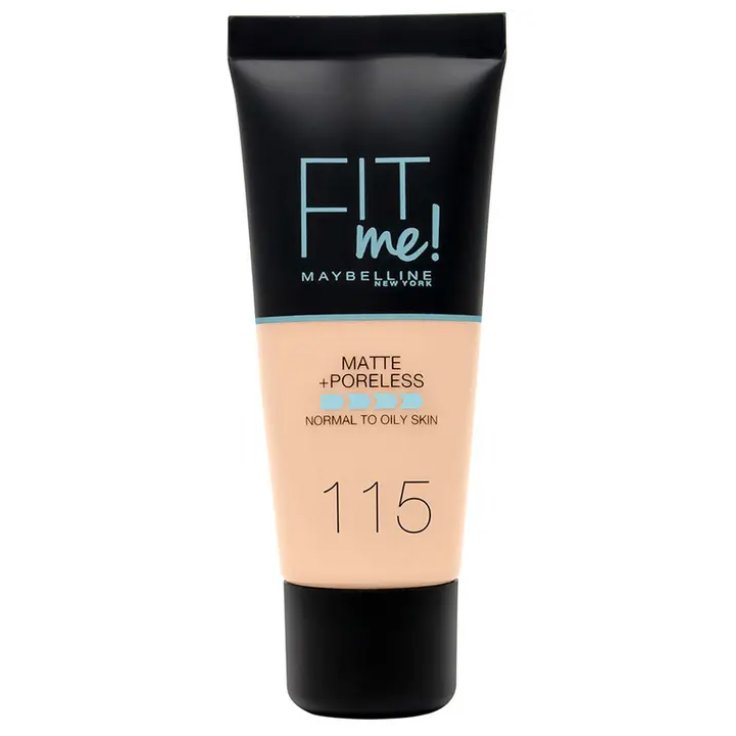 Maybelline New York Fit Me! Fondotinta Opacizzante 115 Ivory 30ml