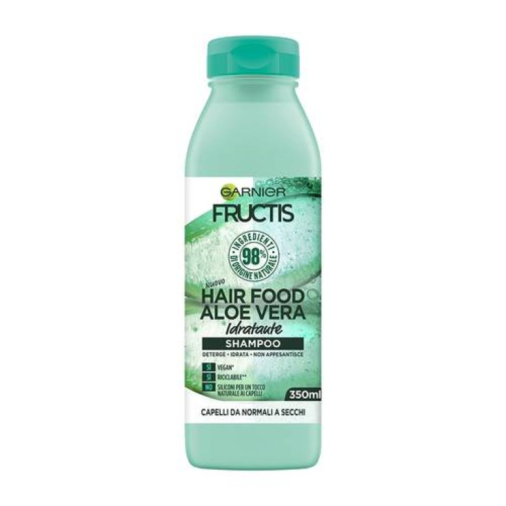 Fructis Hair Food Aloe Vera Shampoo Idratante Garnier 350ml