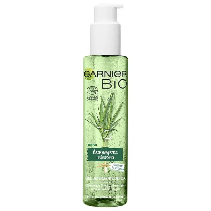 Gel detergente viso detox lemongrass rinfrescante Garnier 150ml