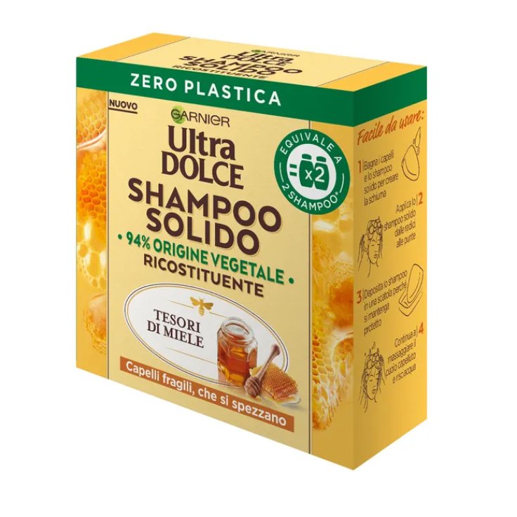 Ultra Dolce Shampoo Solido Tesori di miele Garnier 60g