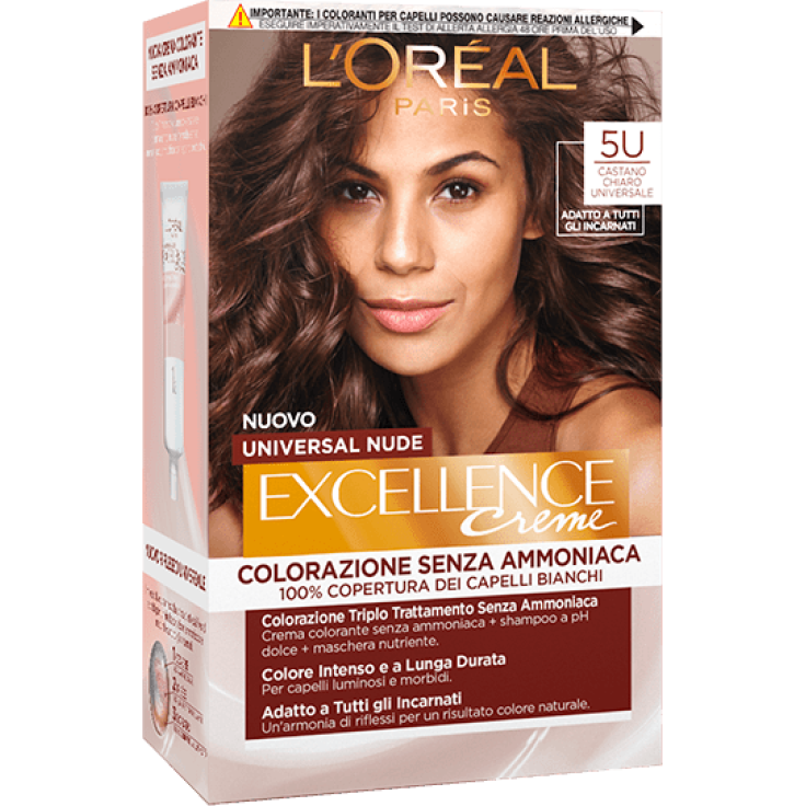 Excellence Universal Nude Colorazione Permanente 5U Castano Chiaro L'OREAL