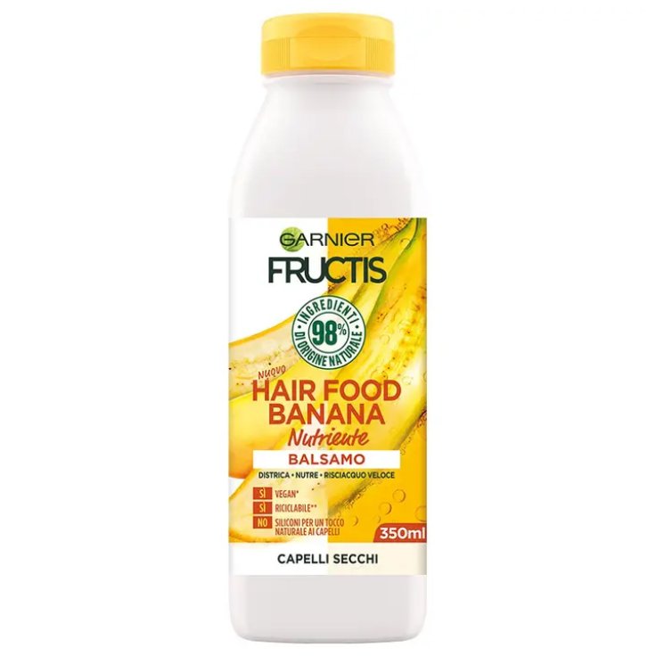 Fructis Hair Food Banana Balsamo Nutriente Garnier 350ml