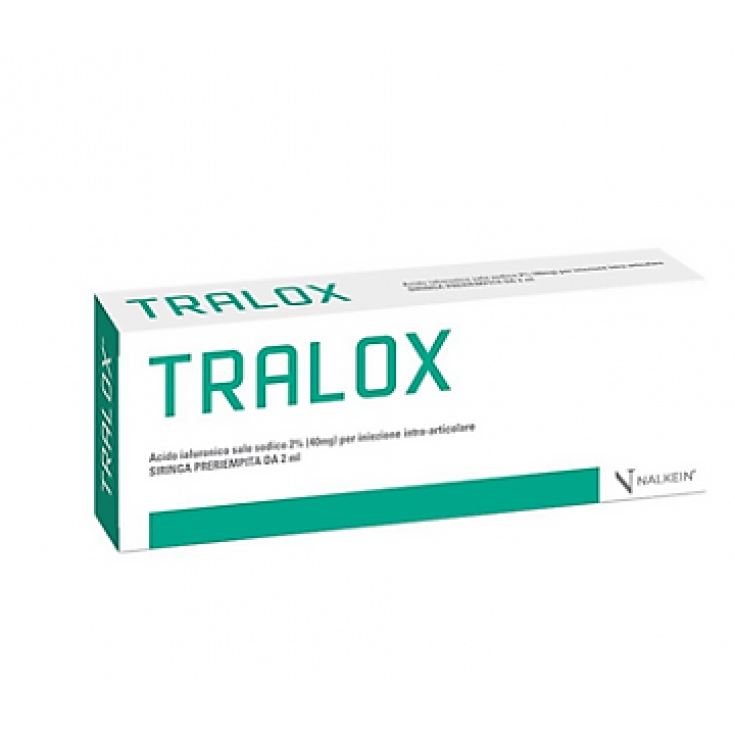 Tralox 2% Siringa Preriempita Acido Ialuronico Nalkein 2ml