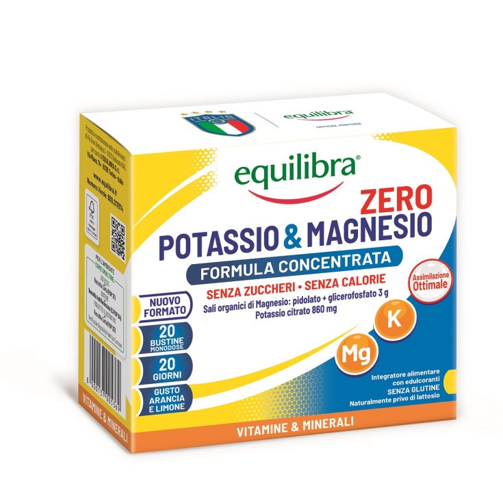Zero Potassio & Magnesio Equilibra 20 Bustine