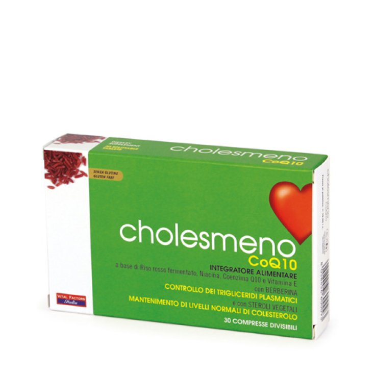 CholesMeno CoQ10 Vital Factors 30 Compresse