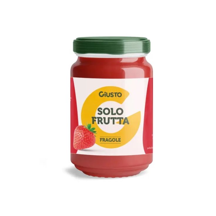 Marmellata Fragola Solo Frutta Giusto 220g