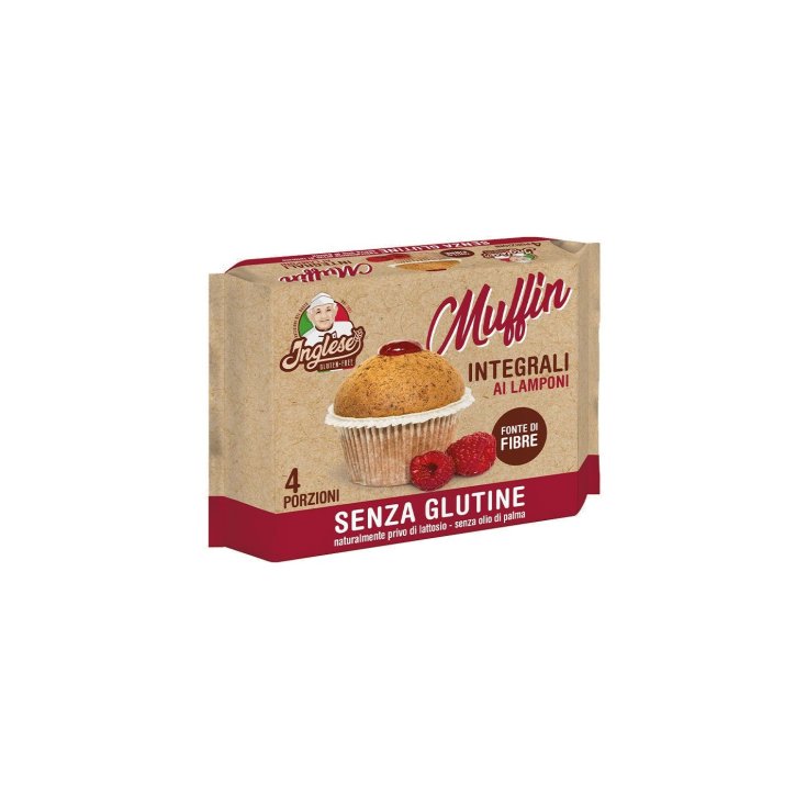 Muffin Integrali Ai Lamponi Inglese 185g - Farmacia Loreto