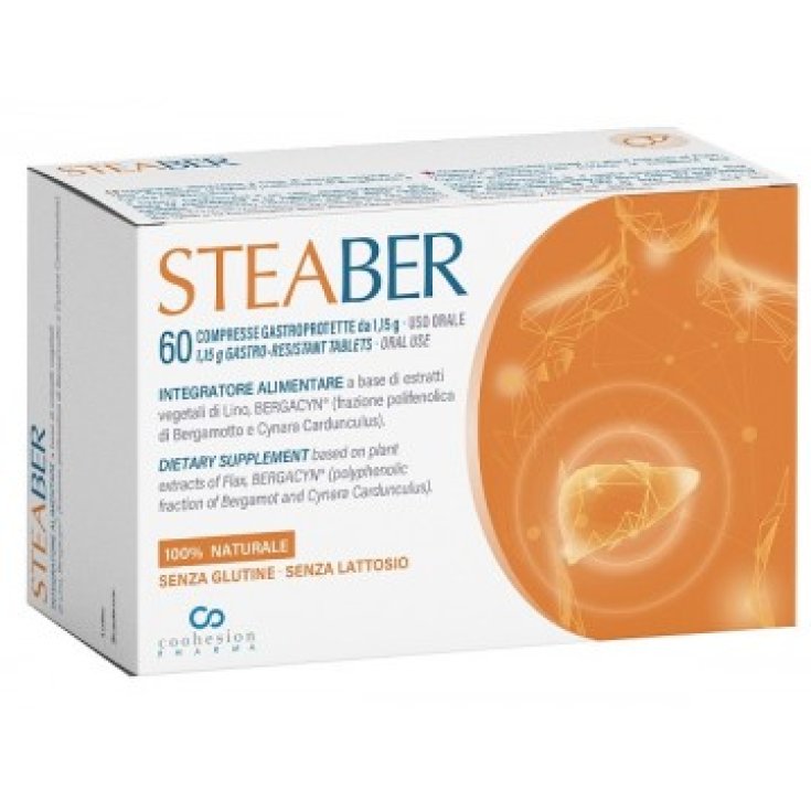 Steaber Coohesio Pharma 60 COmpresse Gastroprotette
