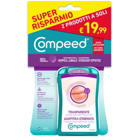 Compeed Hühneraugenpflaster – Mittel, 10 Stück, Mit Hydrokolloid-Gel