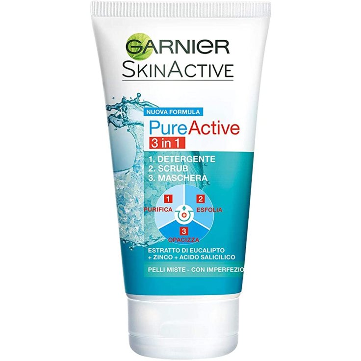 Pure Active 3 In 1 Garnier SkinCare 150ml