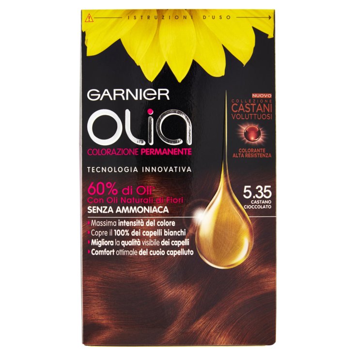 Olia Castano Cioccolato 5.35 Garnier 1 Kit