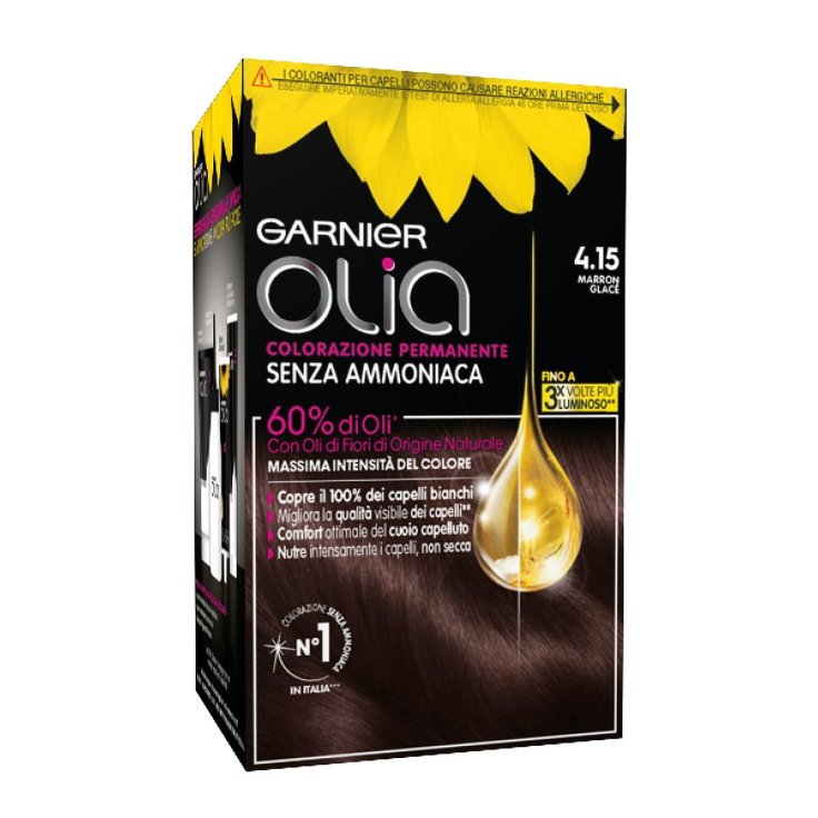 Olia Marron Glacé 4.15 Garnier 1 Kit